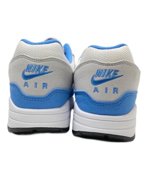NIKE（ナイキ）NIKE (ナイキ) AIR MAX 1 WHITE/UNIVERSITY BLUE ブルー×ホワイト サイズ:27.0cmの古着・服飾アイテム