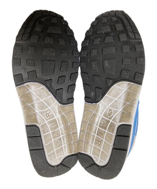 NIKE（ナイキ）NIKE (ナイキ) AIR MAX 1 WHITE/UNIVERSITY BLUE ブルー×ホワイト サイズ:27.0cmの古着・服飾アイテム