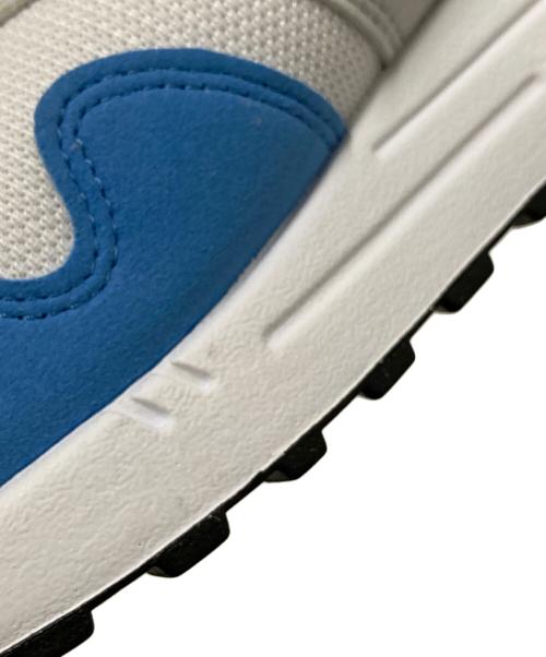 NIKE（ナイキ）NIKE (ナイキ) AIR MAX 1 WHITE/UNIVERSITY BLUE ブルー×ホワイト サイズ:27.0cmの古着・服飾アイテム