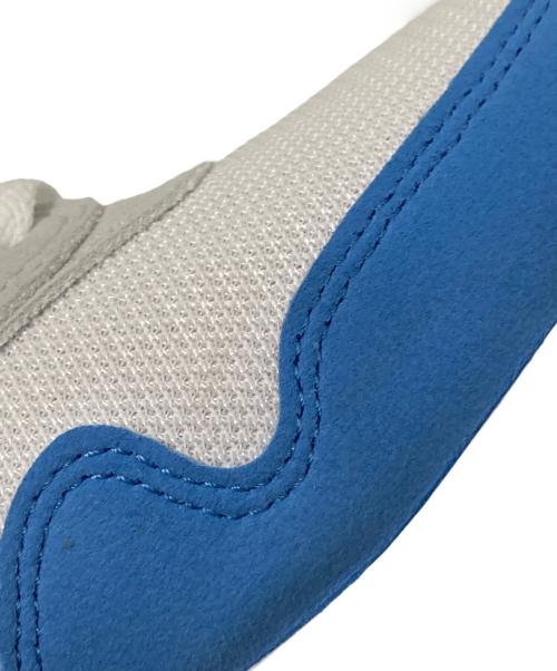 NIKE（ナイキ）NIKE (ナイキ) AIR MAX 1 WHITE/UNIVERSITY BLUE ブルー×ホワイト サイズ:27.0cmの古着・服飾アイテム