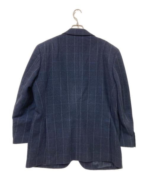 BURBERRY LONDON（バーバリーロンドン）BURBERRY LONDON (バーバリーロンドン) カシミヤテーラードジャケット ネイビー サイズ:下記参照の古着・服飾アイテム