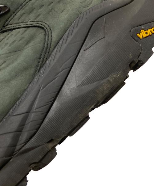 HOKA（ホカ）HOKA (ホカ) M KAHA 2 LOW GTX（エム カハ ツー ロウ ゴアテックス） ブラック×オリーブ サイズ:26.0㎝の古着・服飾アイテム