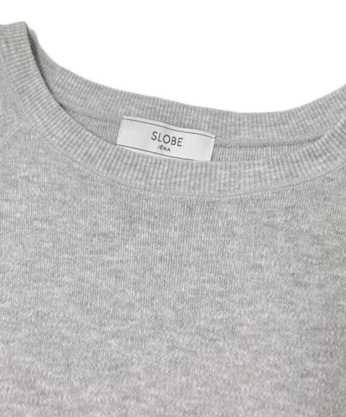 SLOBE IENA（スローブ イエナ）SLOBE IENA (スローブ イエナ) スムースオーバーニット グレー サイズ:下記参照の古着・服飾アイテム