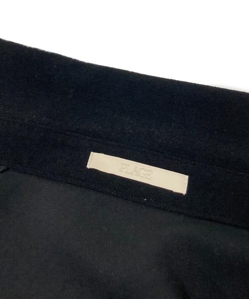 Plage（プラージュ）Plage (プラージュ) GEORGETTE SKIPPER ブラウス ブラック サイズ:下記参照の古着・服飾アイテム