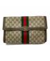 GUCCI（グッチ）の古着「クラッチバッグ」｜ベージュ