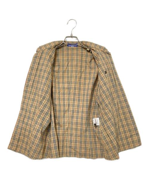 BURBERRY LONDON（バーバリーロンドン）BURBERRY LONDON (バーバリーロンドン) ノヴァチェック7分袖シャツ ベージュ サイズ:40の古着・服飾アイテム