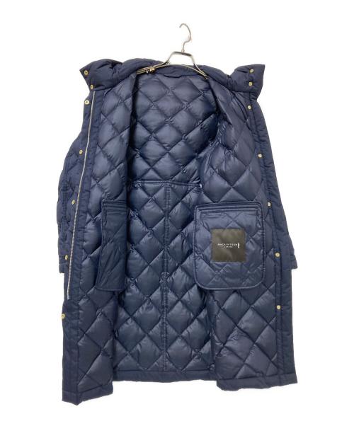 MACKINTOSH LONDON（マッキントッシュ ロンドン）MACKINTOSH LONDON (マッキントッシュ ロンドン) ダウンキルトフーデットコート ネイビー サイズ:38の古着・服飾アイテム