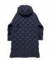 MACKINTOSH LONDON (マッキントッシュ ロンドン) ダウンキルトフーデットコート ネイビー サイズ:38：25000円