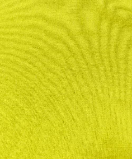 JOHN SMEDLEY（ジョンスメドレー）JOHN SMEDLEY (ジョンスメドレー) メリノウールタートルネックニット イエロー サイズ:Sの古着・服飾アイテム