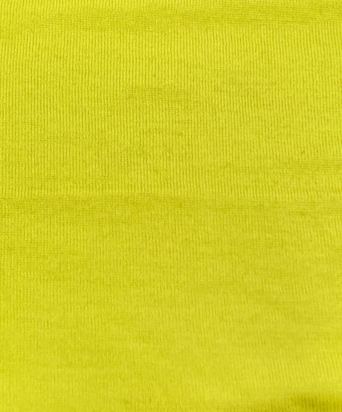 JOHN SMEDLEY（ジョンスメドレー）JOHN SMEDLEY (ジョンスメドレー) メリノウールタートルネックニット イエロー サイズ:Sの古着・服飾アイテム