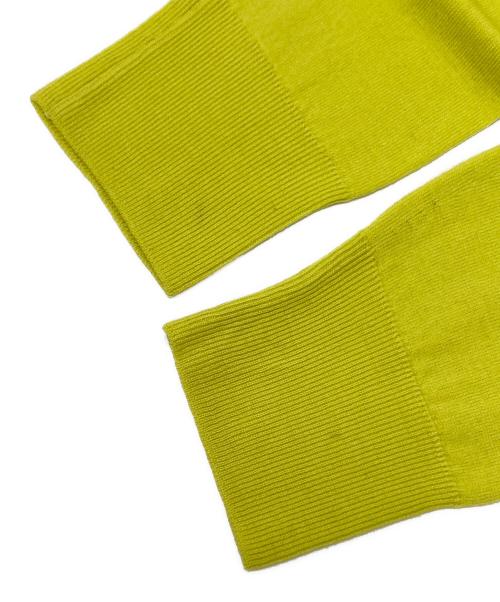 JOHN SMEDLEY（ジョンスメドレー）JOHN SMEDLEY (ジョンスメドレー) メリノウールタートルネックニット イエロー サイズ:Sの古着・服飾アイテム