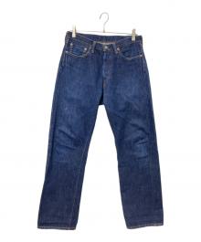 FULLCOUNT（フルカウント）の古着「ボタンフライデニムパンツ」｜インディゴ