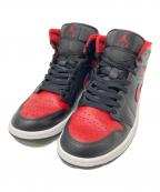 NIKEナイキ）の古着「AIR JORDAN 1 MID」｜レッド×ブラック