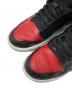 中古・古着 NIKE (ナイキ) AIR JORDAN 1 MID レッド×ブラック サイズ:27.0cm：6000円