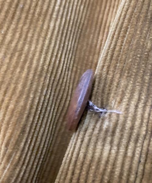 dino pisani（ディーノ ピサーニ）dino pisani (ディーノ ピサーニ) コーデュロイジャケット ベージュ サイズ:40の古着・服飾アイテム