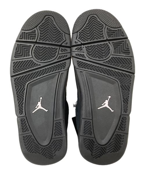 NIKE（ナイキ）NIKE (ナイキ) Air Jordan 4 Retro GS black cat　（エア ジョーダン 4 レトロ GS ブラック キャット） ブラック サイズ:23.5㎝の古着・服飾アイテム