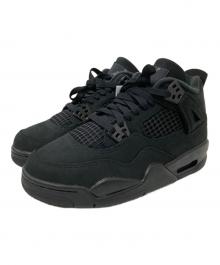 NIKE（ナイキ）の古着「Air Jordan 4 Retro GS black cat」｜ブラック