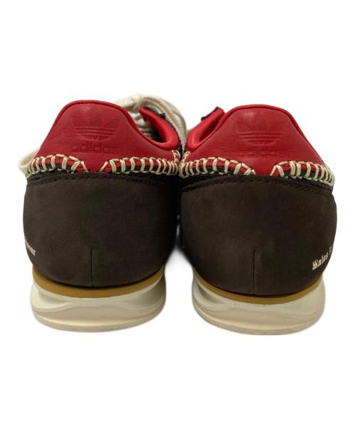 adidas（アディダス）adidas (アディダス) WALES BONNER (ウェールズボナー) WB SL72 KNIT（ニット） レッド×ブラウン サイズ:26.5㎝の古着・服飾アイテム