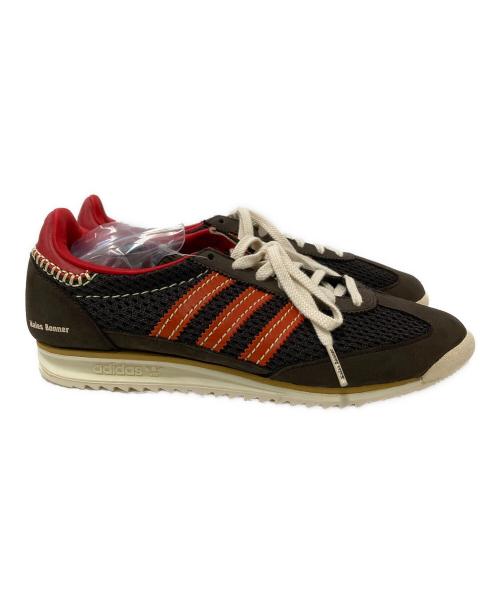 adidas（アディダス）adidas (アディダス) WALES BONNER (ウェールズボナー) WB SL72 KNIT（ニット） レッド×ブラウン サイズ:26.5㎝の古着・服飾アイテム