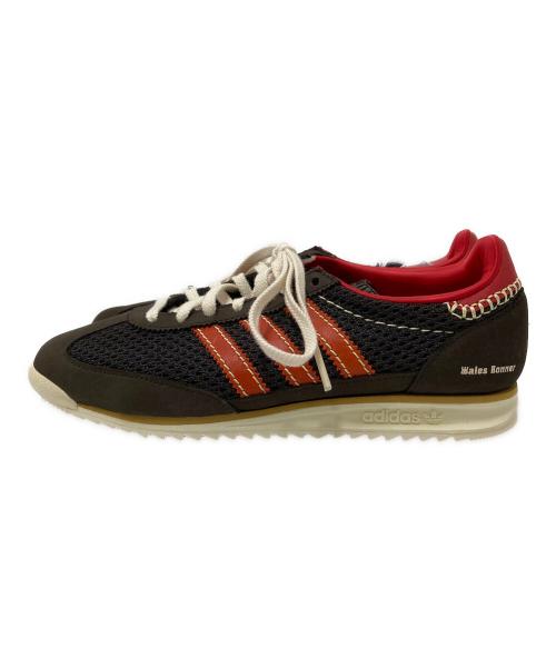 adidas（アディダス）adidas (アディダス) WALES BONNER (ウェールズボナー) WB SL72 KNIT（ニット） レッド×ブラウン サイズ:26.5㎝の古着・服飾アイテム