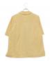 AURALEE (オーラリー) WASHED FINX HERRINGBONE HALF SLEEVED SHIRTS イエロー サイズ:1：8000円