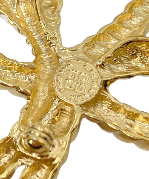 GIVENCHY（ジバンシィ）GIVENCHY (ジバンシィ) ヴィンテージロープブローチ ゴールド サイズ:下記参照の古着・服飾アイテム