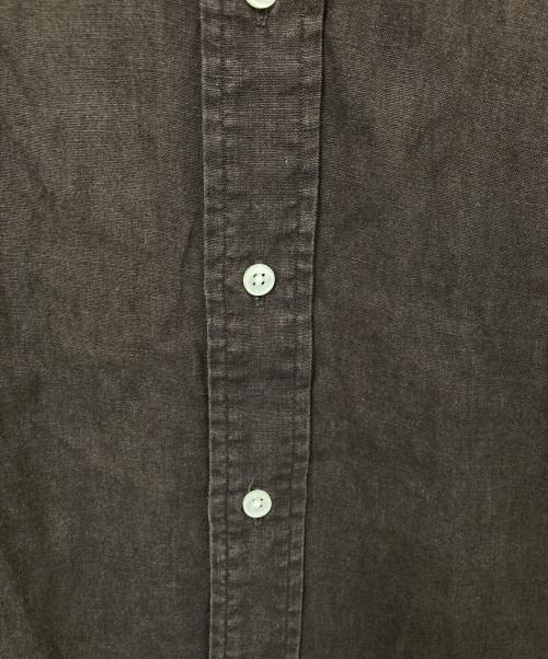 POLO RALPH LAUREN（ポロ・ラルフローレン）POLO RALPH LAUREN (ポロ・ラルフローレン) リネンボタンダウンシャツ ブラウン サイズ:XLの古着・服飾アイテム