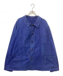 AU FUSIL（オウ フュージィ）の古着「モールスキンジャケット」｜ブルー