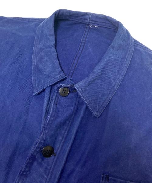 AU FUSIL（オウ フュージィ）AU FUSIL (オウ フュージィ) モールスキンジャケット ブルー サイズ:下記参照の古着・服飾アイテム