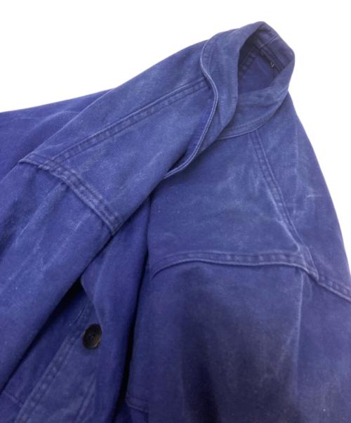 AU FUSIL（オウ フュージィ）AU FUSIL (オウ フュージィ) モールスキンジャケット ブルー サイズ:下記参照の古着・服飾アイテム