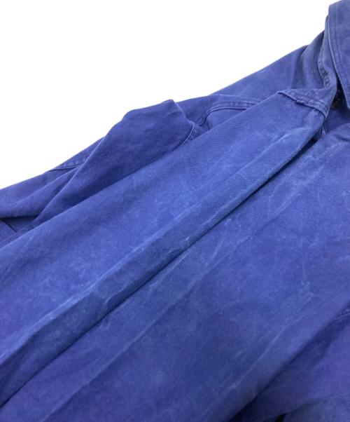 AU FUSIL（オウ フュージィ）AU FUSIL (オウ フュージィ) モールスキンジャケット ブルー サイズ:下記参照の古着・服飾アイテム