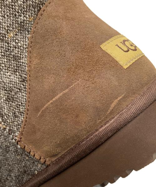 UGG（アグ）UGG (アグ) CLASSIC MINI DONEGAL ブラウン サイズ:27.0cmの古着・服飾アイテム