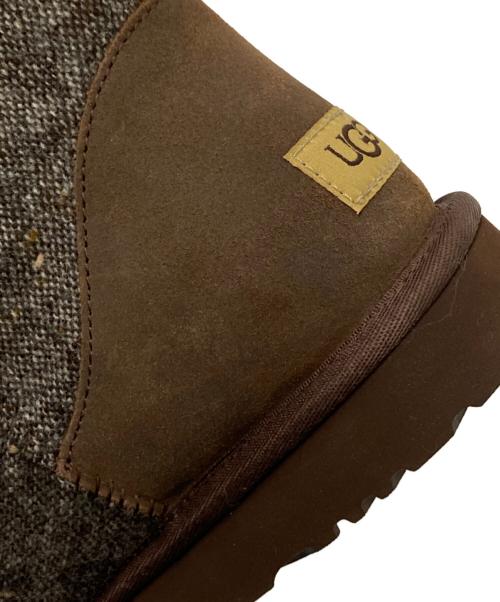 UGG（アグ）UGG (アグ) CLASSIC MINI DONEGAL ブラウン サイズ:27.0cmの古着・服飾アイテム