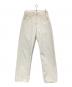 HAND ROOM（ハンドルーム）の古着「WIDE FIT 5 POCKET JEANS WHITE」｜ベージュ