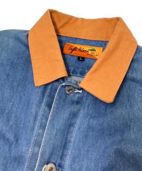 Left Alone（レフトアローン）Left Alone (レフトアローン) 刺繍デニムジャケット インディゴ サイズ:Lの古着・服飾アイテム