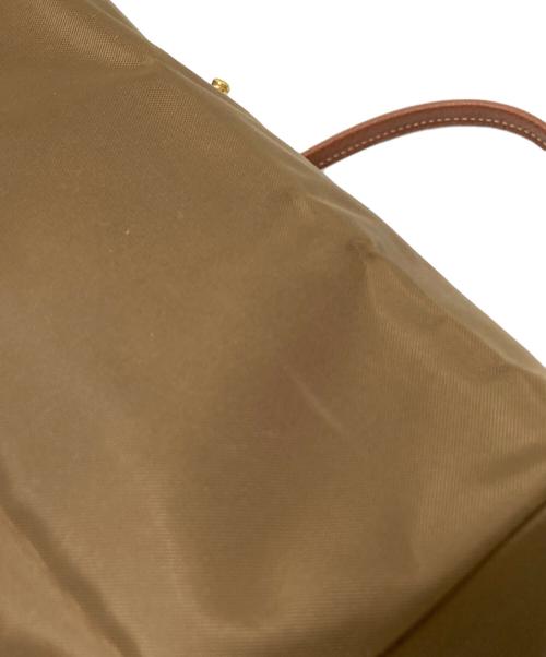 LONGCHAMP（ロンシャン）LONGCHAMP (ロンシャン) ルプリアージュトートバッグ グリーン×ブラウン サイズ:下記参照の古着・服飾アイテム