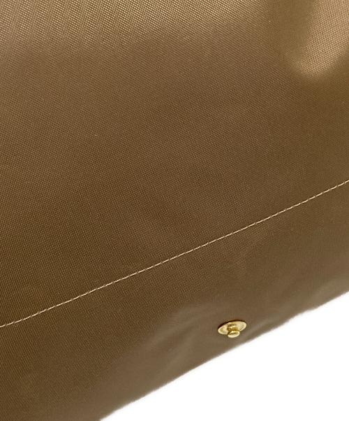 LONGCHAMP（ロンシャン）LONGCHAMP (ロンシャン) ルプリアージュトートバッグ グリーン×ブラウン サイズ:下記参照の古着・服飾アイテム