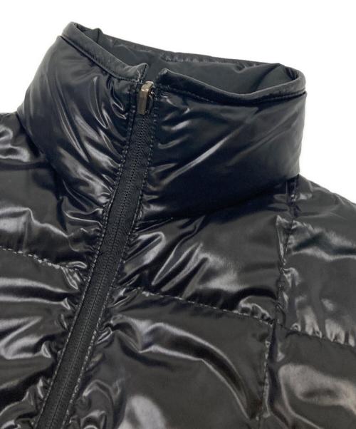 MONCLER（モンクレール）MONCLER (モンクレール) リバーシブルロングダウンジャケット ブラック サイズ:1の古着・服飾アイテム