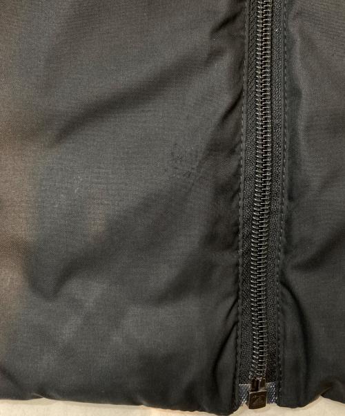 MONCLER（モンクレール）MONCLER (モンクレール) リバーシブルロングダウンジャケット ブラック サイズ:1の古着・服飾アイテム