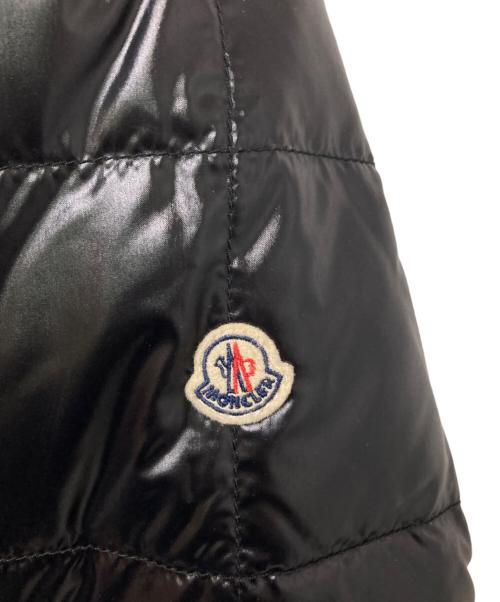 MONCLER（モンクレール）MONCLER (モンクレール) リバーシブルロングダウンジャケット ブラック サイズ:1の古着・服飾アイテム