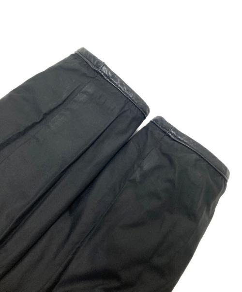 MONCLER（モンクレール）MONCLER (モンクレール) リバーシブルロングダウンジャケット ブラック サイズ:1の古着・服飾アイテム