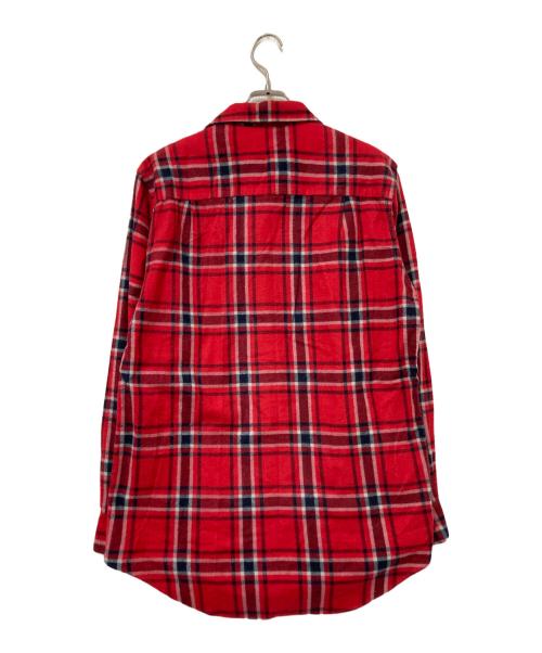 MONTGOMERY WARD（モンゴメリーワード）MONTGOMERY WARD (モンゴメリーワード) 60‘Sプリントネルシャツ レッド サイズ:Sの古着・服飾アイテム