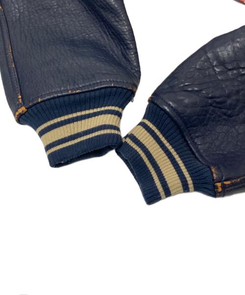 AVIREX（アヴィレックス）AVIREX (アヴィレックス) レザージャケット ネイビー サイズ:下記参照の古着・服飾アイテム