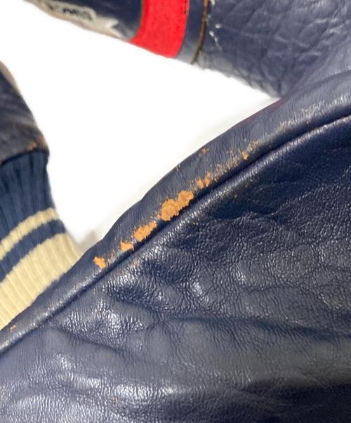 AVIREX（アヴィレックス）AVIREX (アヴィレックス) レザージャケット ネイビー サイズ:下記参照の古着・服飾アイテム