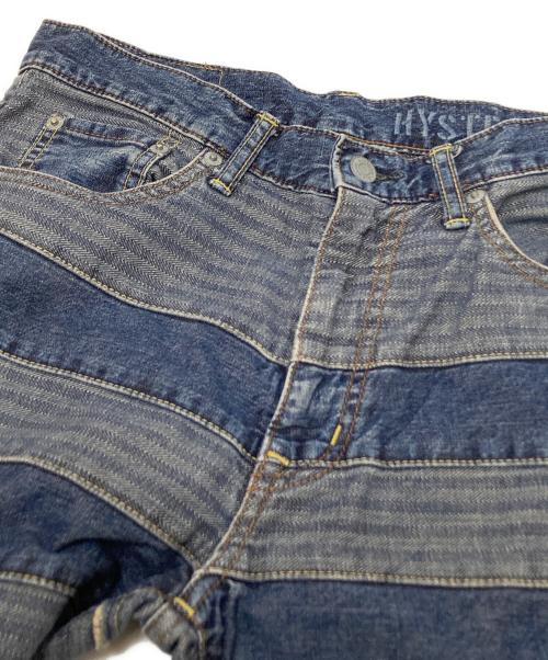 Hysteric Glamour（ヒステリックグラマー）Hysteric Glamour (ヒステリックグラマー) スクラッチフレアデニムパンツ インディゴ サイズ:W29の古着・服飾アイテム