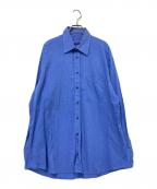 GUCCIグッチ）の古着「ドレスシャツ」｜ブルー
