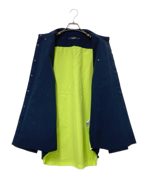 narifuri（ナリフリ）narifuri (ナリフリ) UPR ベンチレーションシャツ ネイビー×イエロー サイズ:XLの古着・服飾アイテム