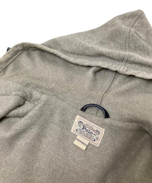 POLO RALPH LAUREN（ポロ・ラルフローレン）POLO RALPH LAUREN (ポロ・ラルフローレン) フードドッキングデニムジャケット インディゴ×グレー サイズ:下記参照の古着・服飾アイテム