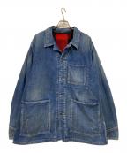 ）の古着「G.Nep Denim Liner Coverall JKT」｜インディゴ×レッド