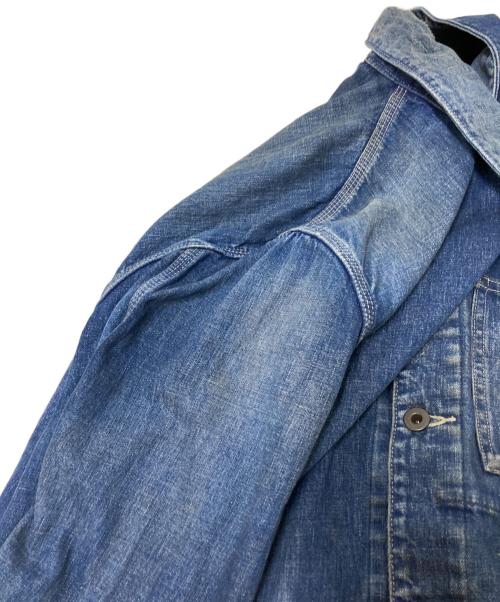 MINEDENIM（マインデニム）MINEDENIM (マインデニム) G.Nep Denim Liner Coverall JKT インディゴ×レッド サイズ:3の古着・服飾アイテム